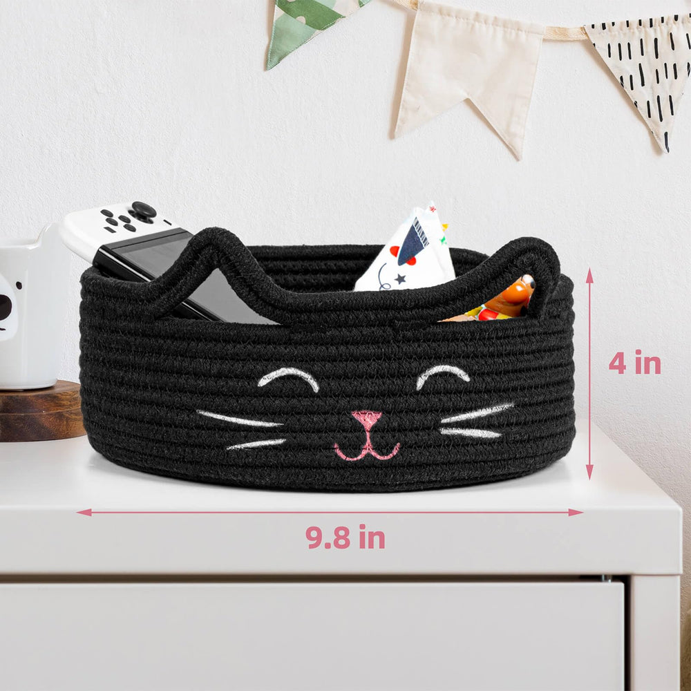 ZLG Multi-use storage basket ideal for bedrooms, living rooms, and playrooms