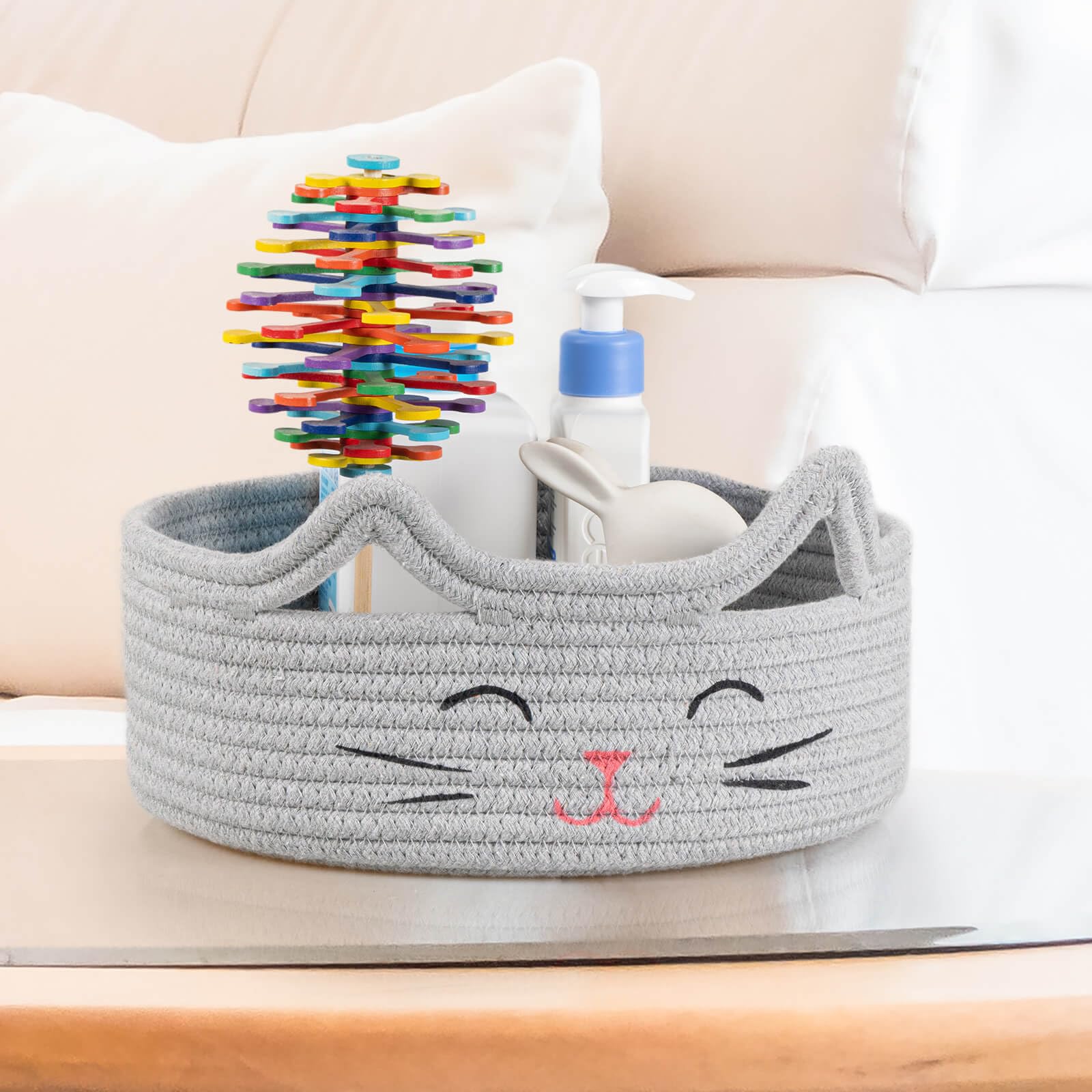 ZLG machine-washable basket for easy cleaning.