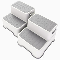 ZLMHYYM toddler step stool beside sink with non-slip stability.