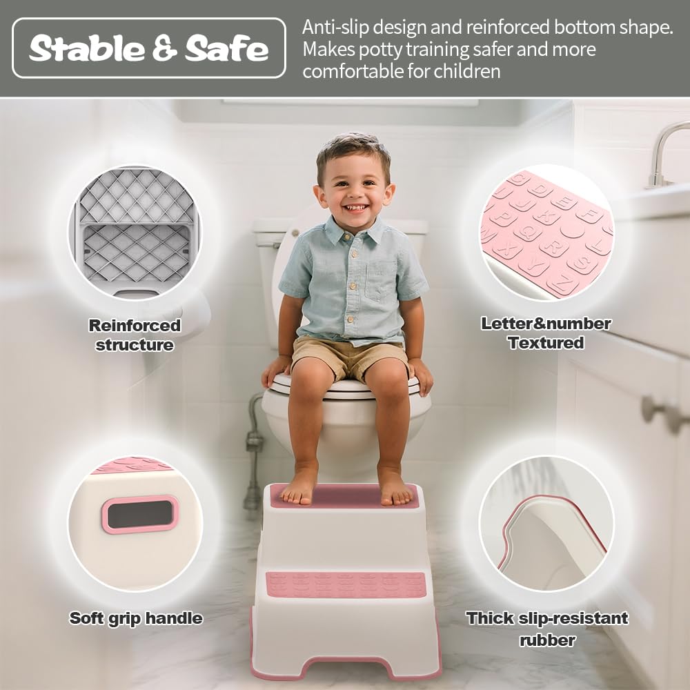 ZLMHYYM versatile stool flips to storage bin for toys or books