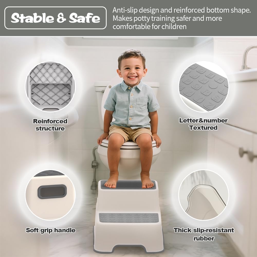 ZLMHYYM stool flipped for compact toy storage and organization.