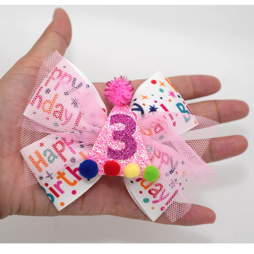 Zlwse alligator clip bow keeps hair secure for party fun.