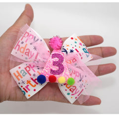 Zlwse alligator clip bow keeps hair secure for party fun.