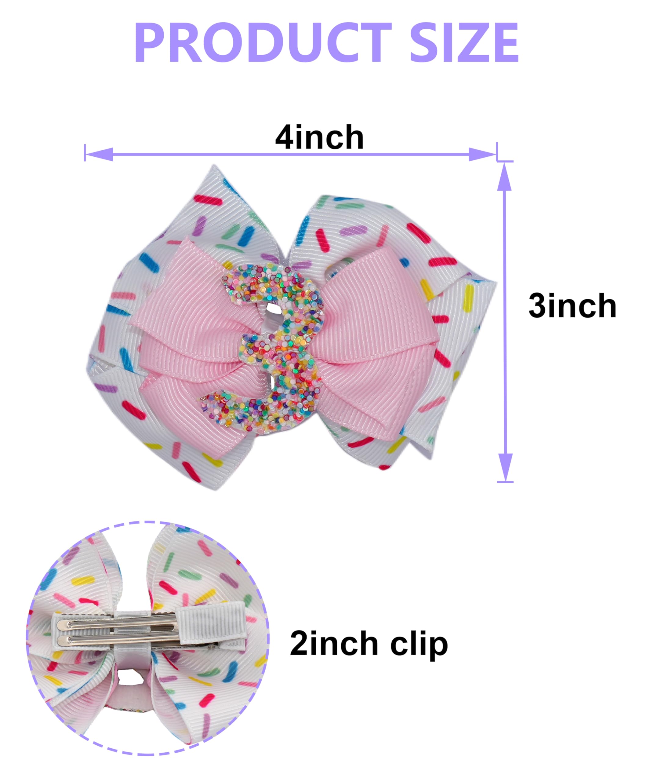 Zlwse soft ribbon hair clip ensures secure party-day wear on toddlers.