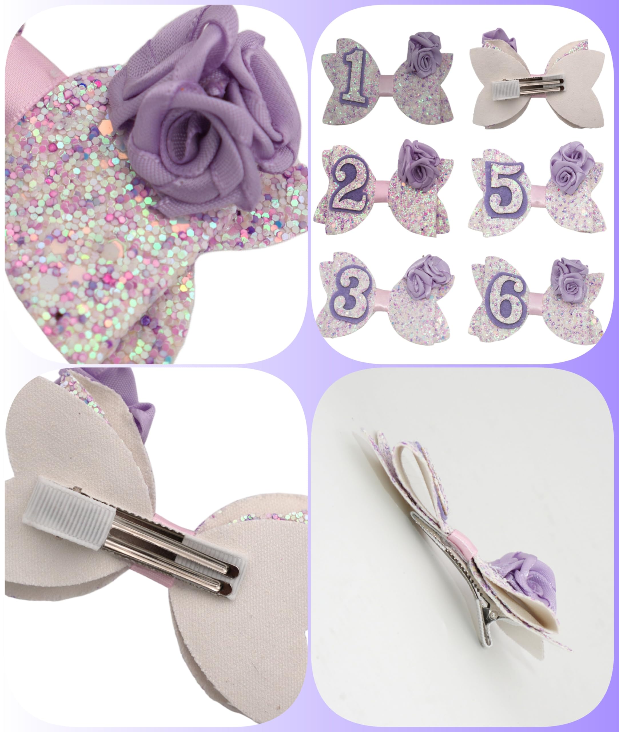Zlwse birthday bow nylon band for gentle, secure wear.