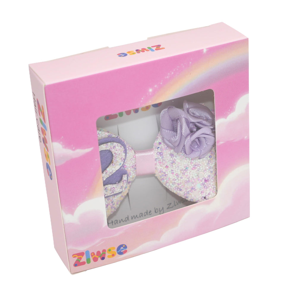 Zlwse safe and durable hair bow for comfortable birthday wear.