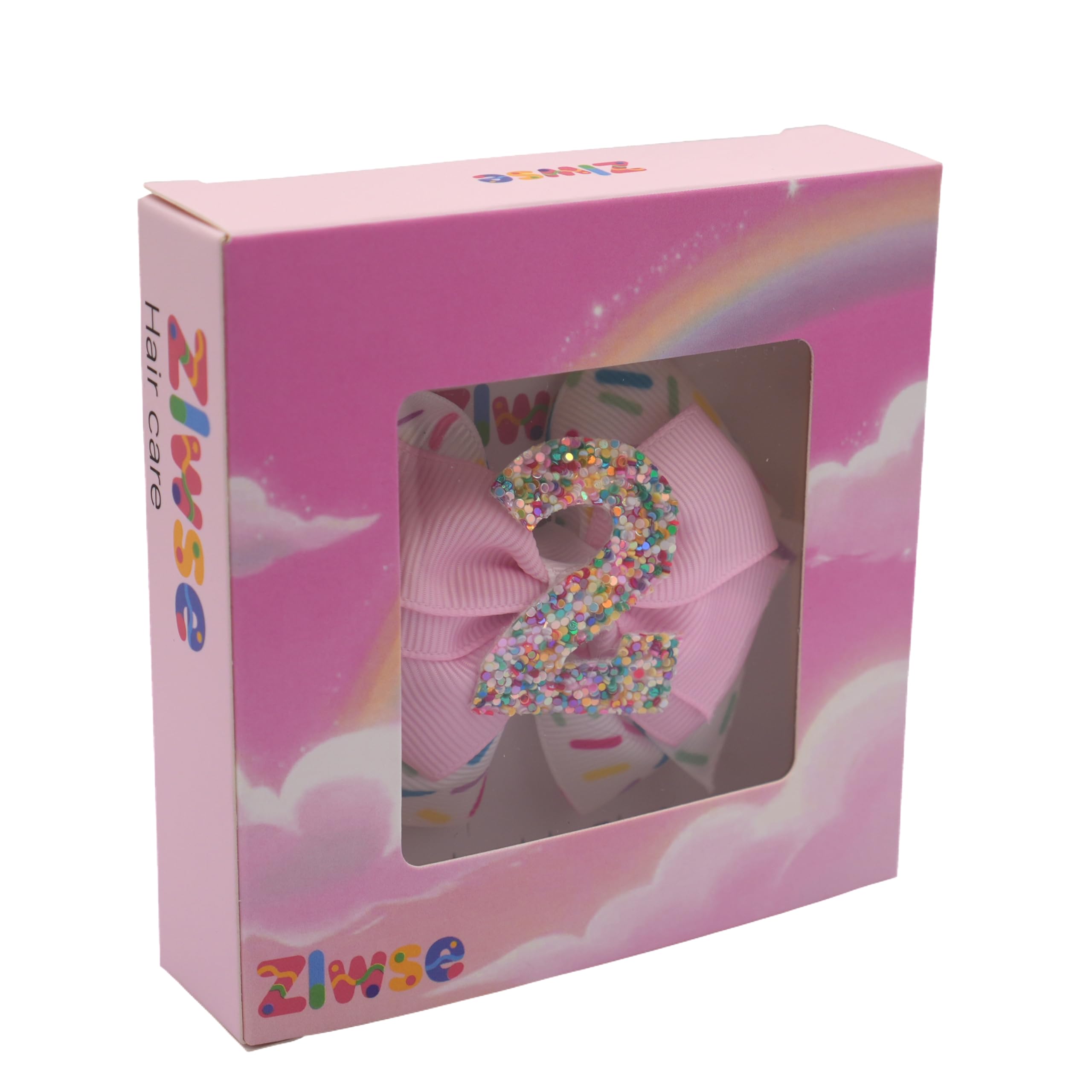 Zlwse reusable birthday bow keepsake for future celebrations and photos