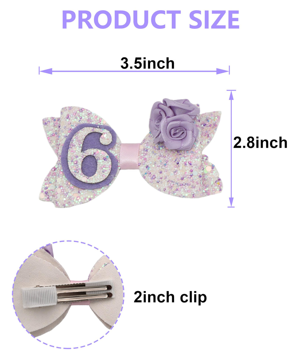 Zlwse toddler hair clip 2 inch alligator keeps the bow secure during play
