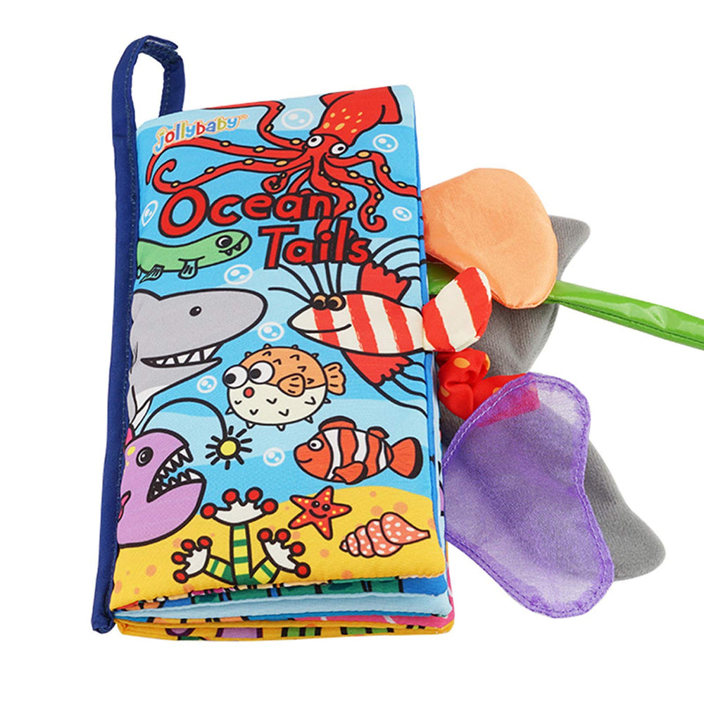 Zocita Baby Soft Animal Tails book cover featuring ocean-inspired design.