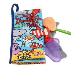 Zocita Baby Soft Animal Tails book cover featuring ocean-inspired design.