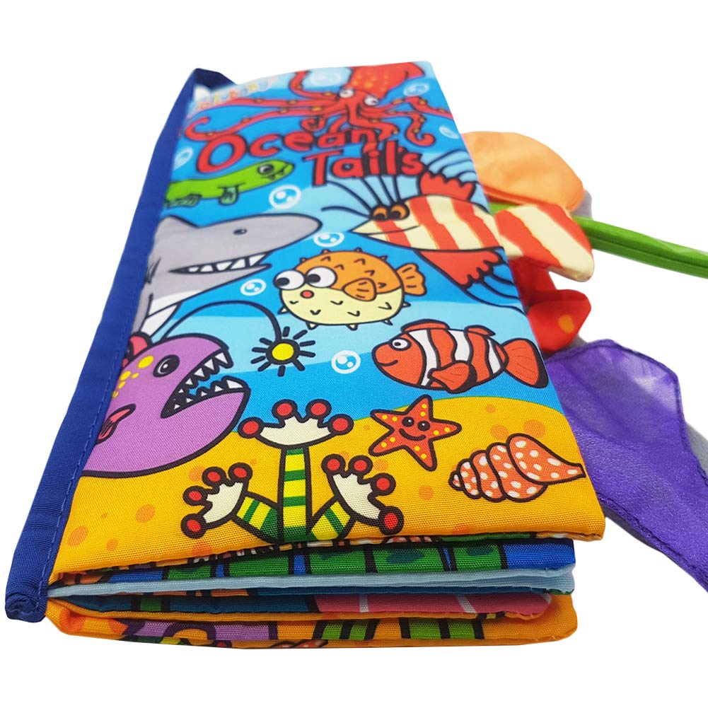 Zocita cloth book dimensions show 8.9 by 4.7 inches.