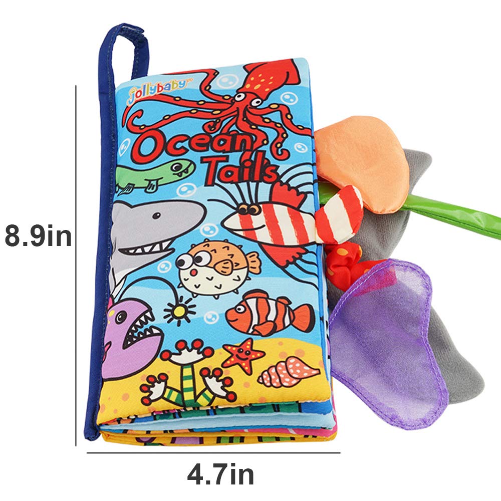 Zocita portable ocean tails book for on-the-go play.