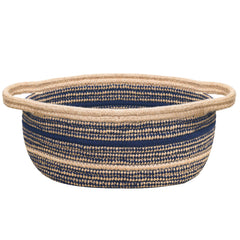 ZOES HOMEWARE sapphire blue small basket for gifts, ideal for gift décor and compact storage