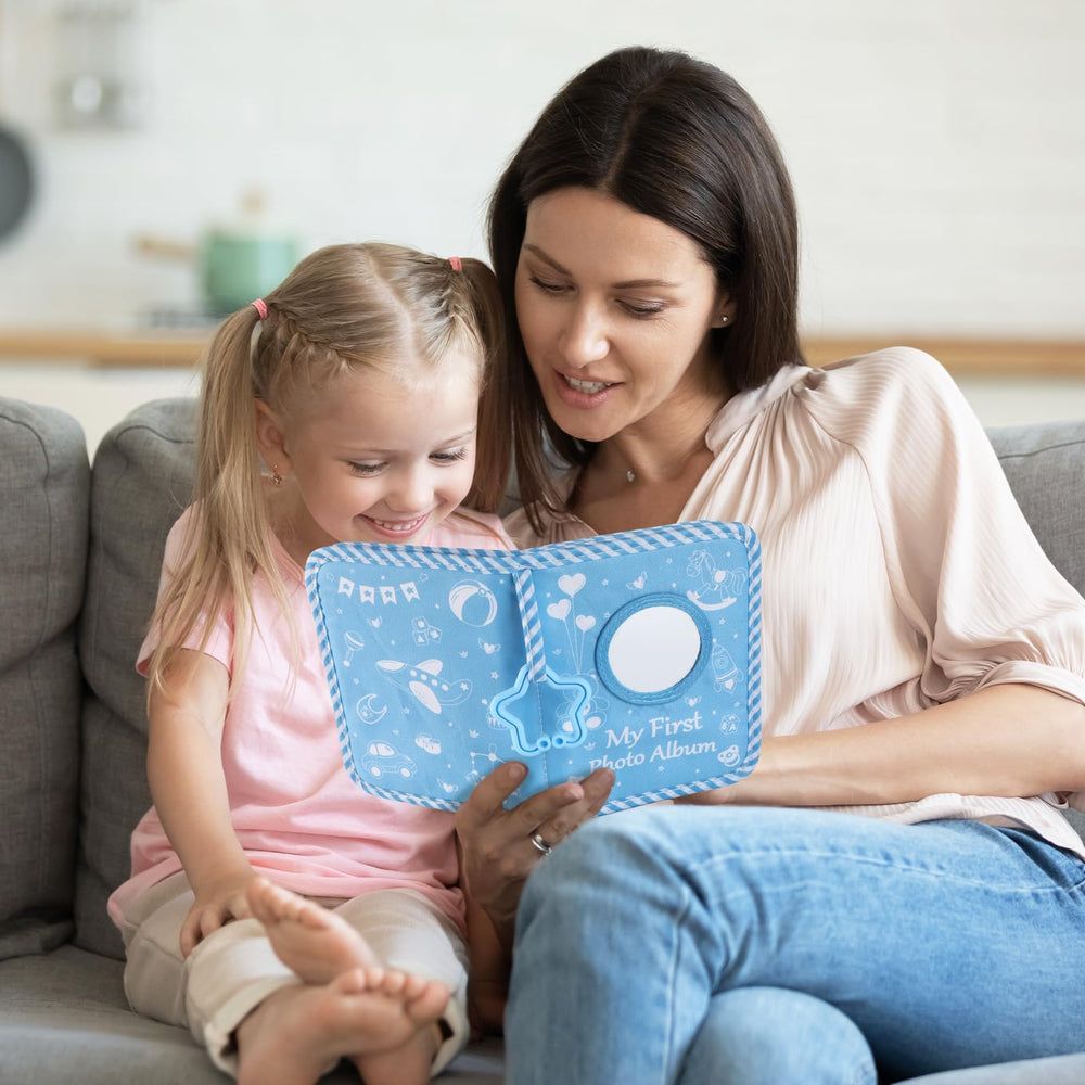 ZOIIWA gift-ready baby memory album for newborns.
