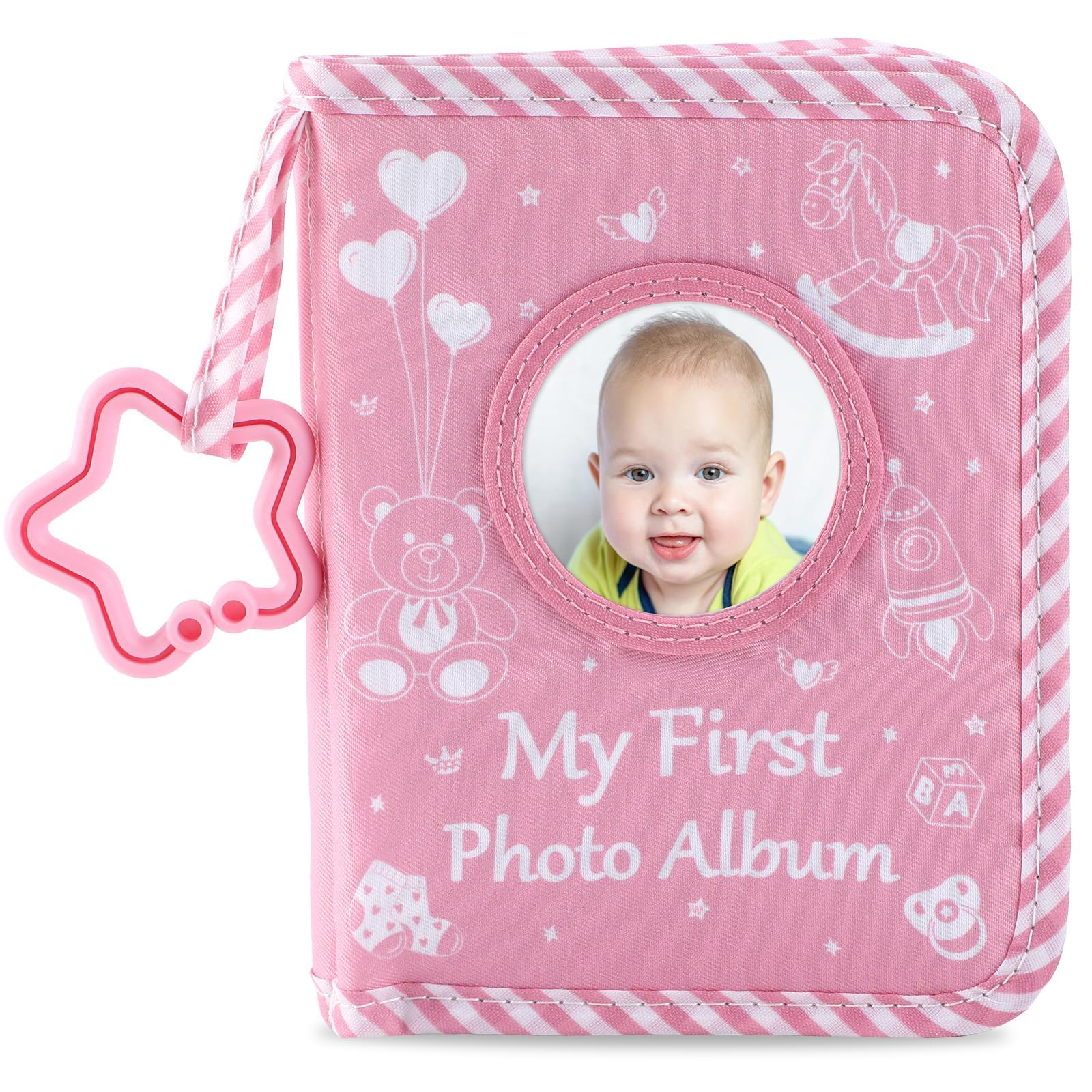 ZOIIWA Baby's First Family Album cover-mirror for interactive moments with baby