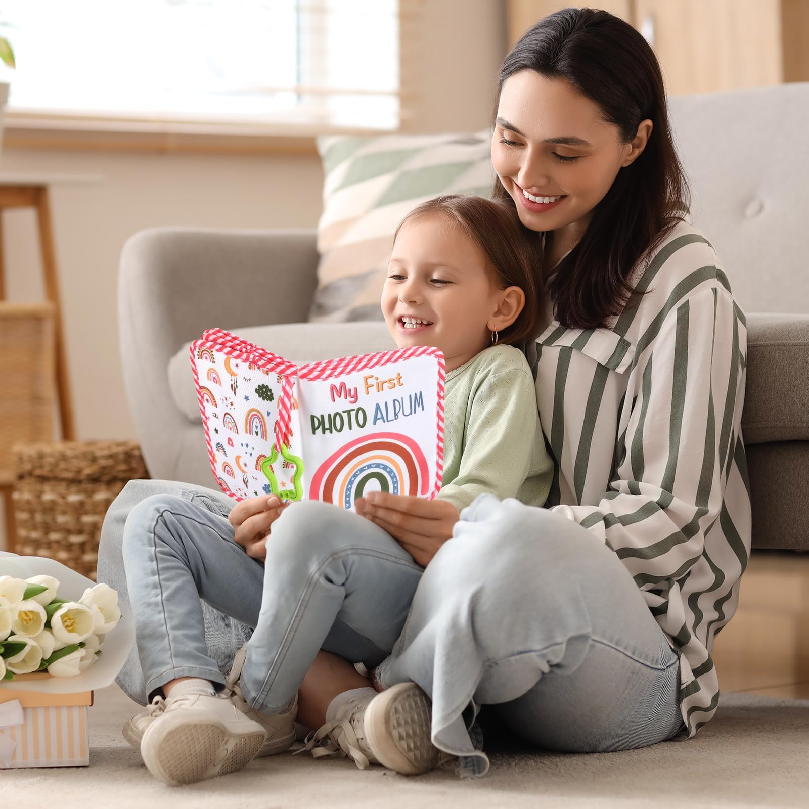 ZOIIWA Bright rainbow print sparks imagination during photo sessions