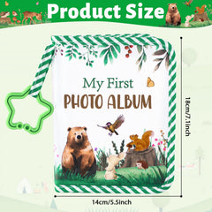 ZOIIWA forest creatures design featuring bears and butterflies for a playful memory scene