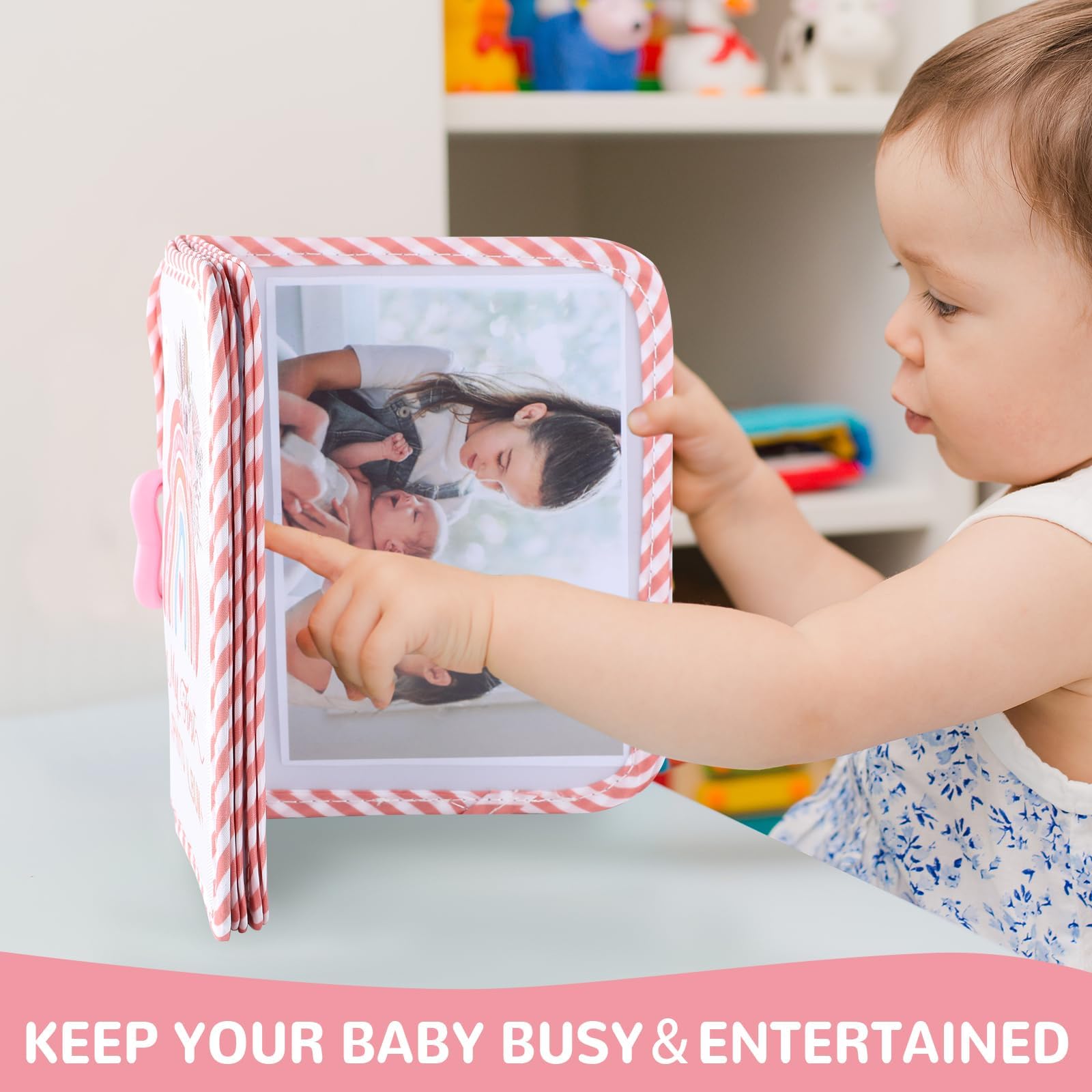 Gift-ready packaging makes a thoughtful newborn or baby shower present