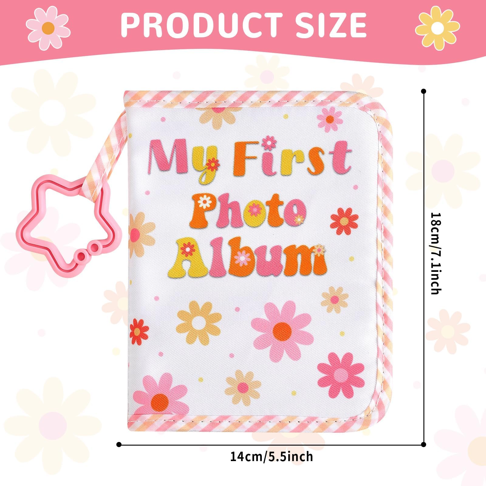 ZOIIWA Groovy flower pattern cover enhances baby memories