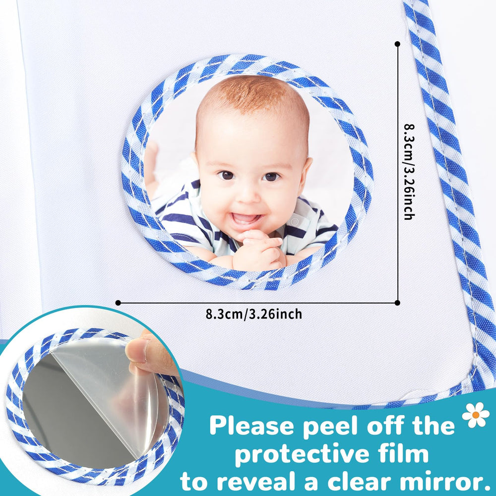 ZOIIWA back mirror and hanging hooks add playful display options