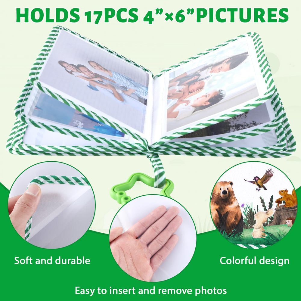 ZOIIWA album holds up to 17 sheets of 4x6 photos for milestone capture