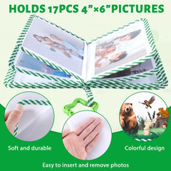 ZOIIWA album holds up to 17 sheets of 4x6 photos for milestone capture