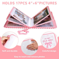 ZOIIWA inside pages for 4x6 photos, keeping memories organized.