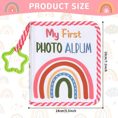 ZOIIWA Photo page holds 4x6 pictures for organized baby keepsakes