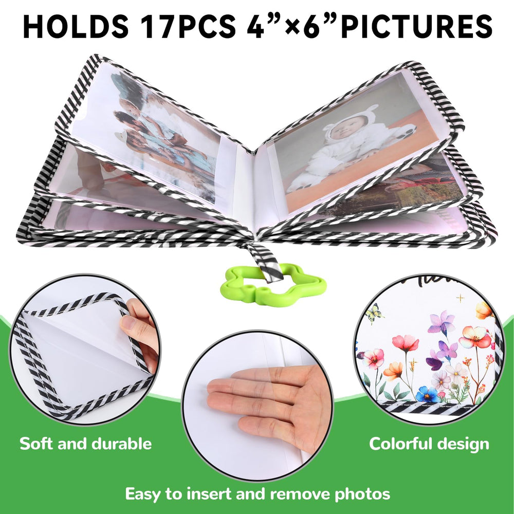 ZOIIWA Photo pages hold 4x6 prints for a growing memory gallery.