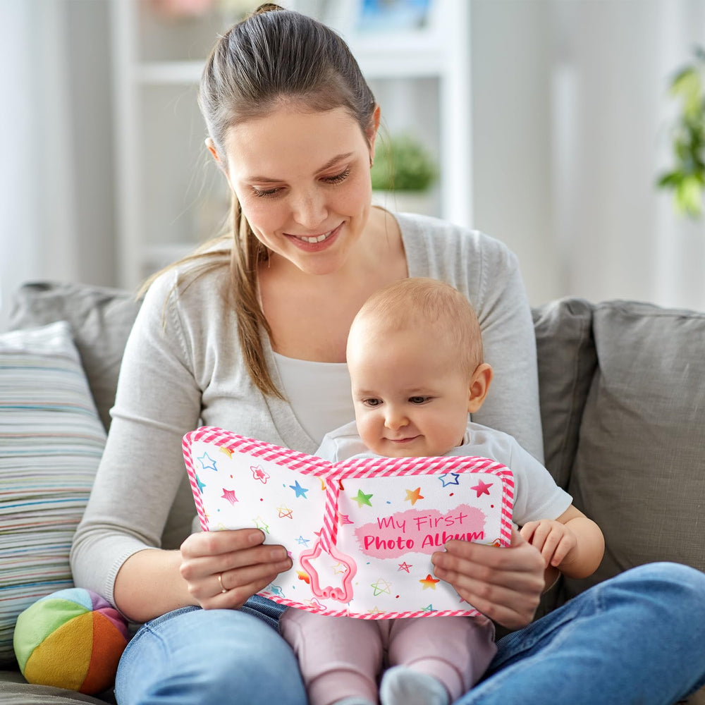 ZOIIWA pink stars design makes memory keeping joyful and gift-ready.