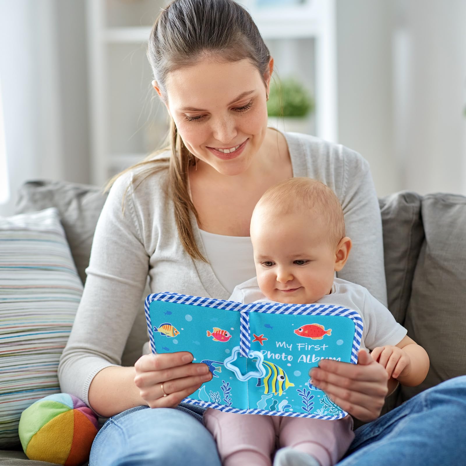 ZOIIWA colorful sea creatures design enhances nursery decor
