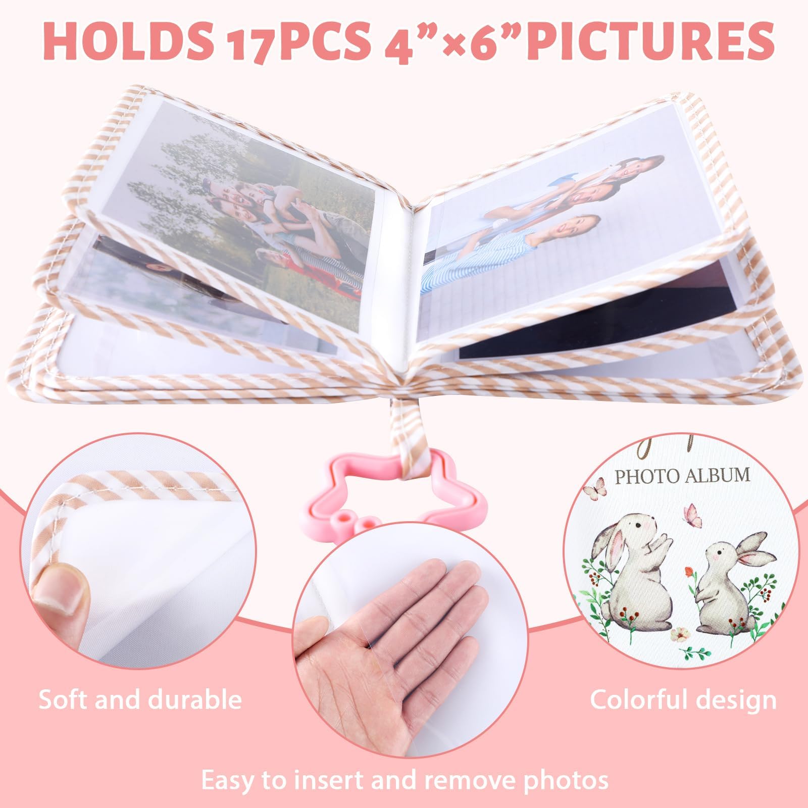 ZOIIWA Soft-touch material closeup showing gentle baby-friendly pages