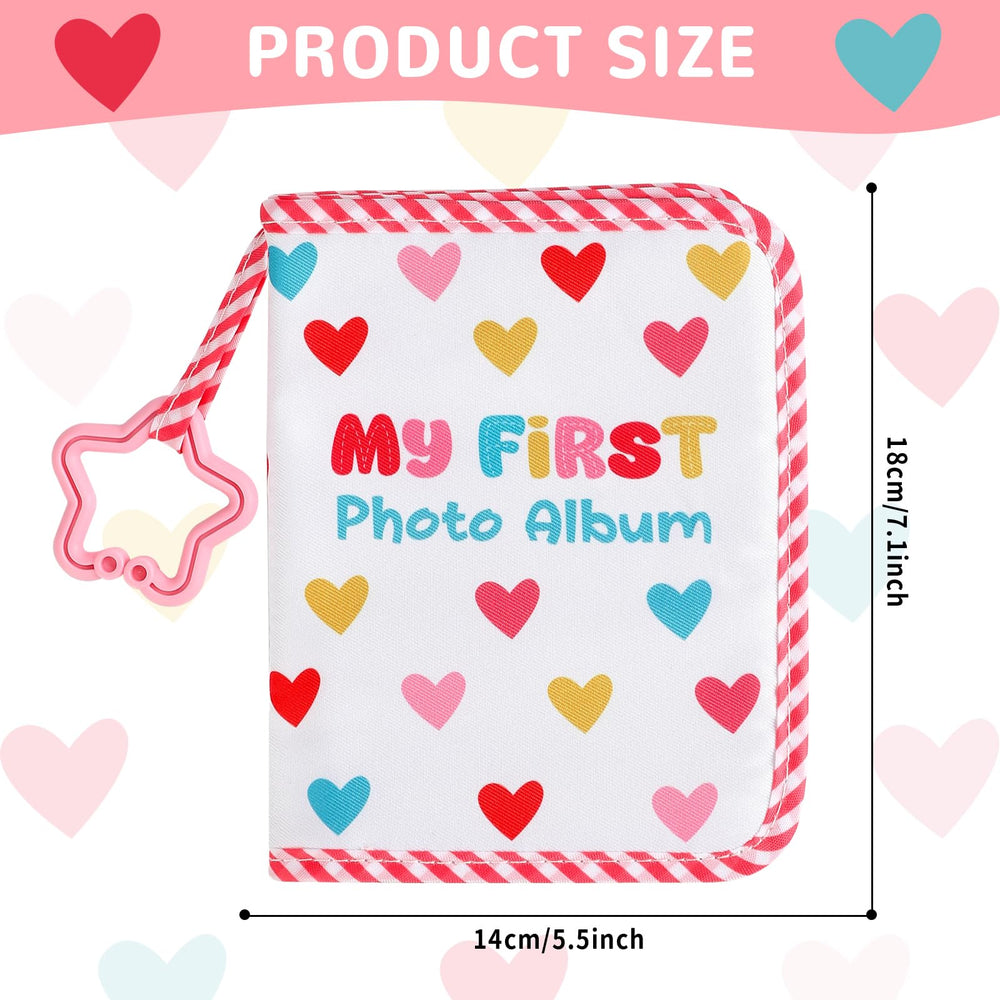 ZOIIWA soft-touch memory book close-up, highlighting skin-friendly fabric for baby photos.