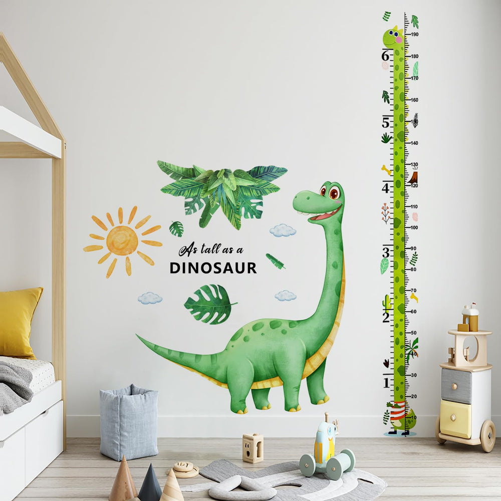 Zolrivo dinosaur wall decal three-sheets pack enables flexible room decoration.