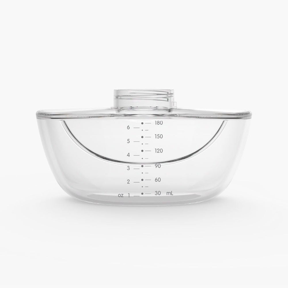 Zomee bottle compatible with Zomee Fit wearable pump for seamless pumping.