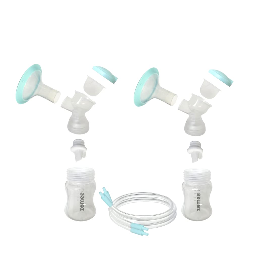 Zomee Z2 24mm wide-neck bottles for easy filling and cleaning.