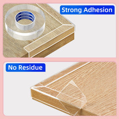 ZOMPAGO cabinet edge bumper providing transparent protection against chipping