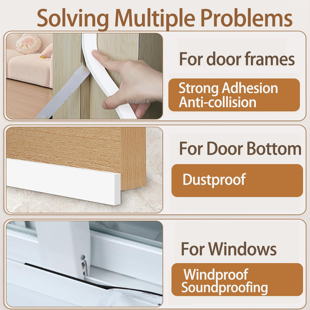 ZOMPAGO EVA weather strip on cabinet edge reduces dust intrusion.