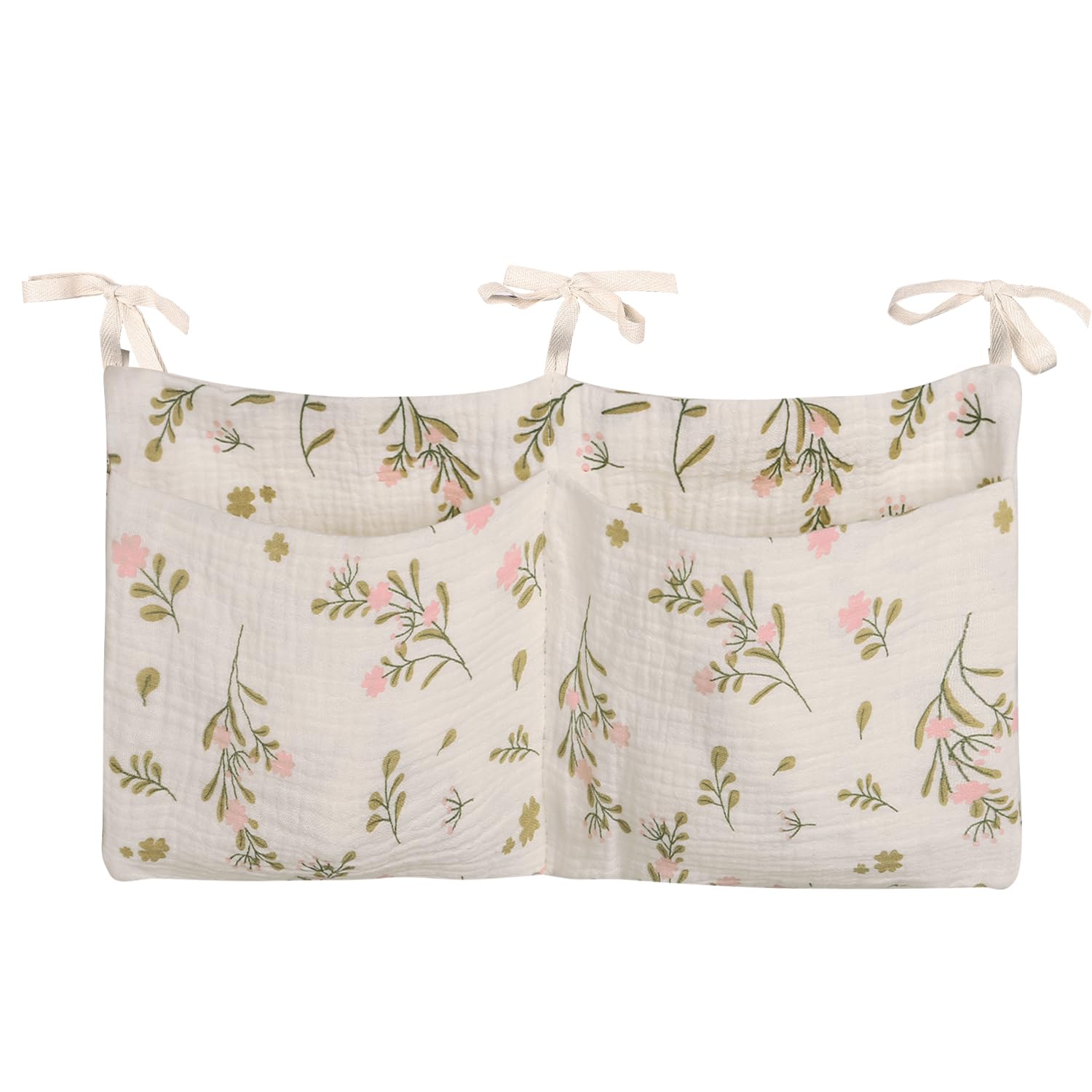 zonBroth cotton baby nappy bag organizer crib attachment for easy reach.