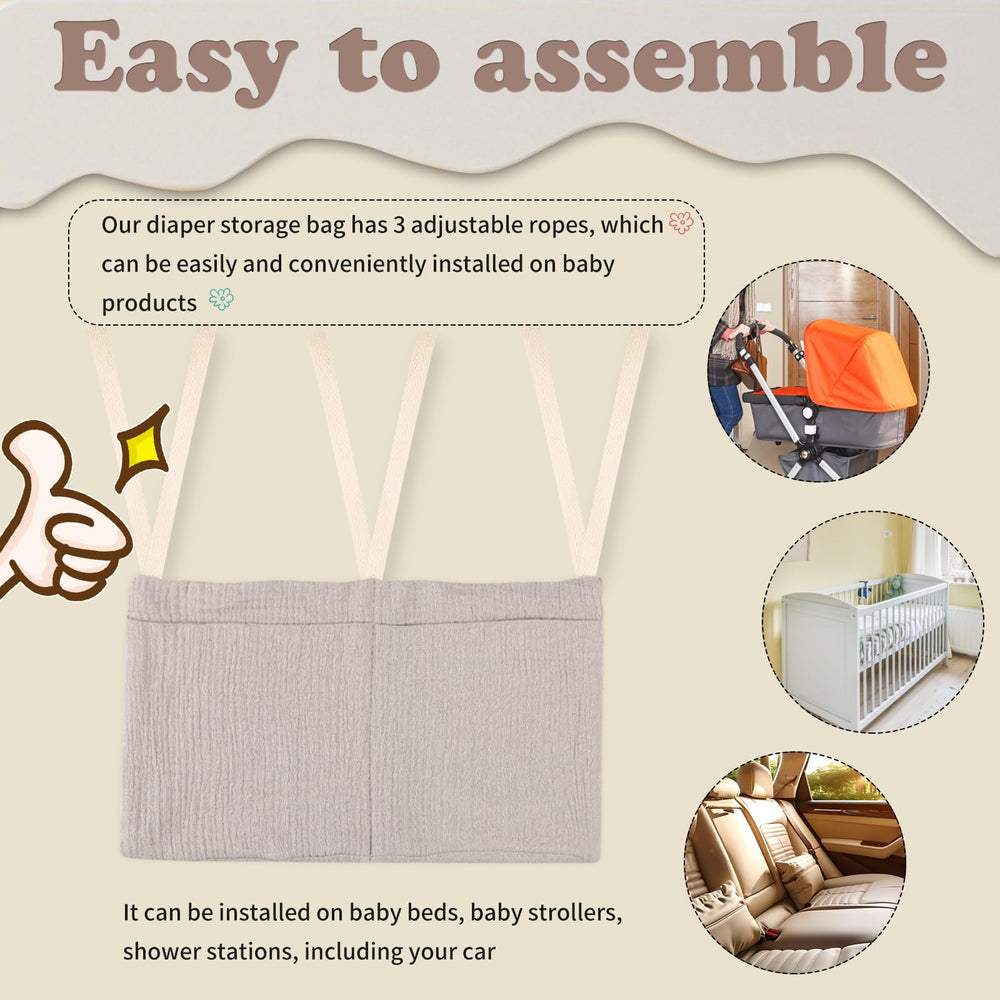 zonBroth cotton gauze material offers soft, breathable daily use.