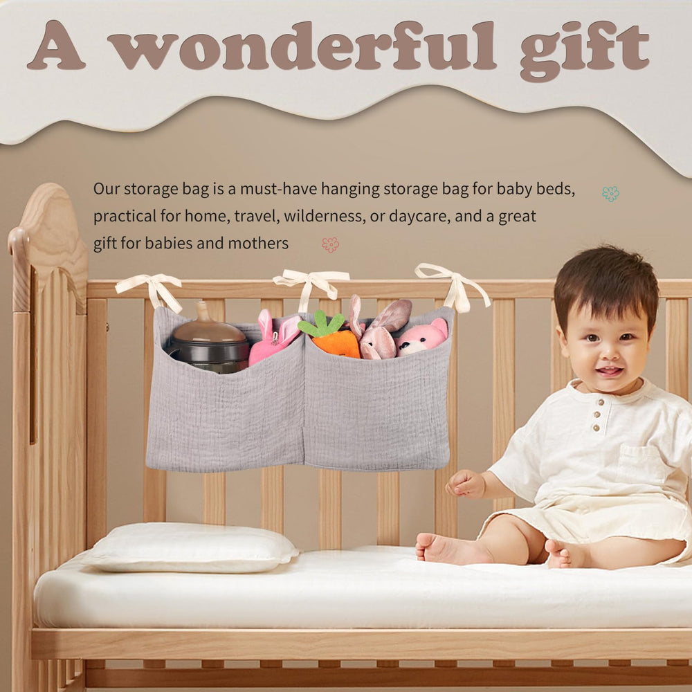 zonBroth multi-use organizer suitable for cribs and high chairs in dorm rooms
