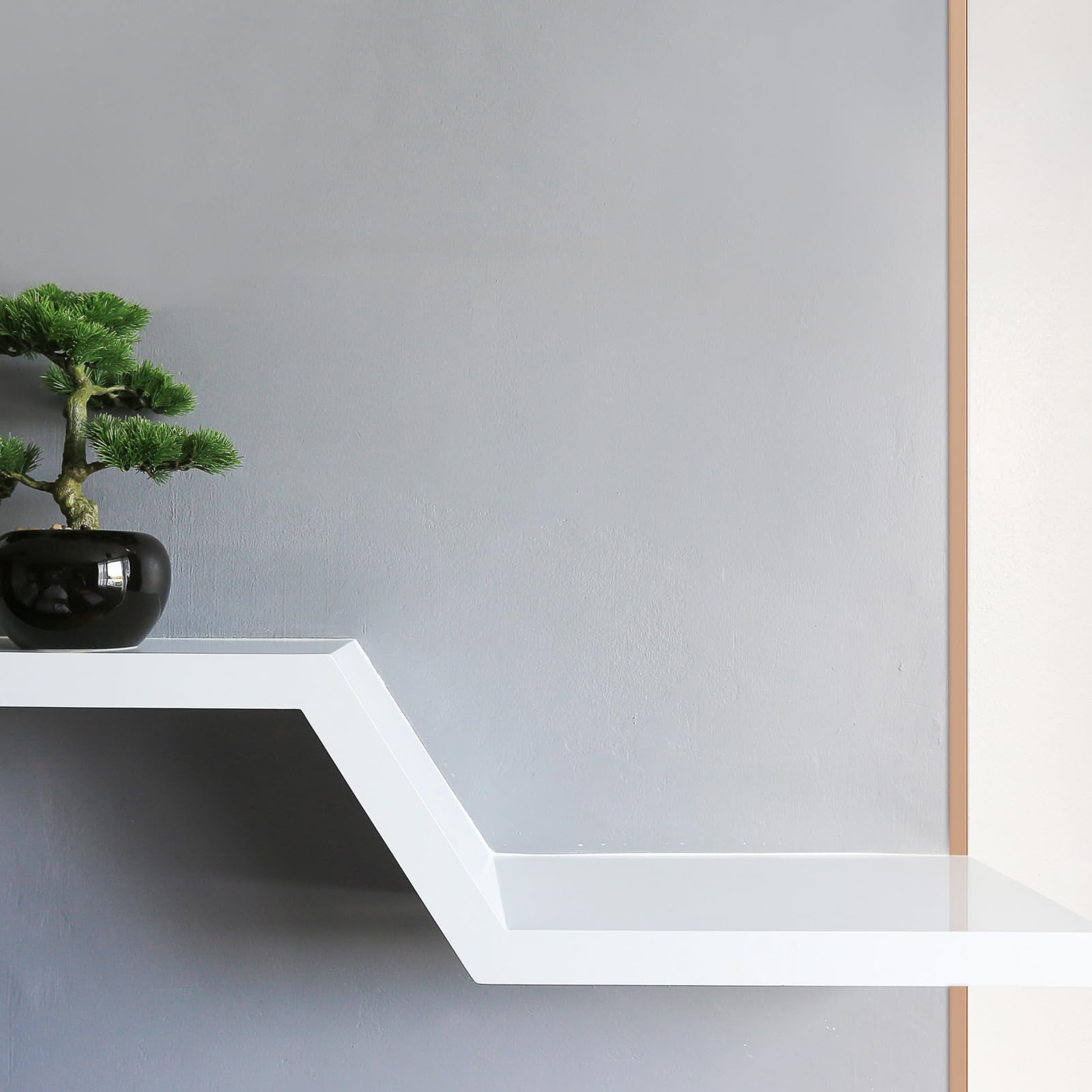 Zonon 90-degree wall corner protection guards shield interior corners.