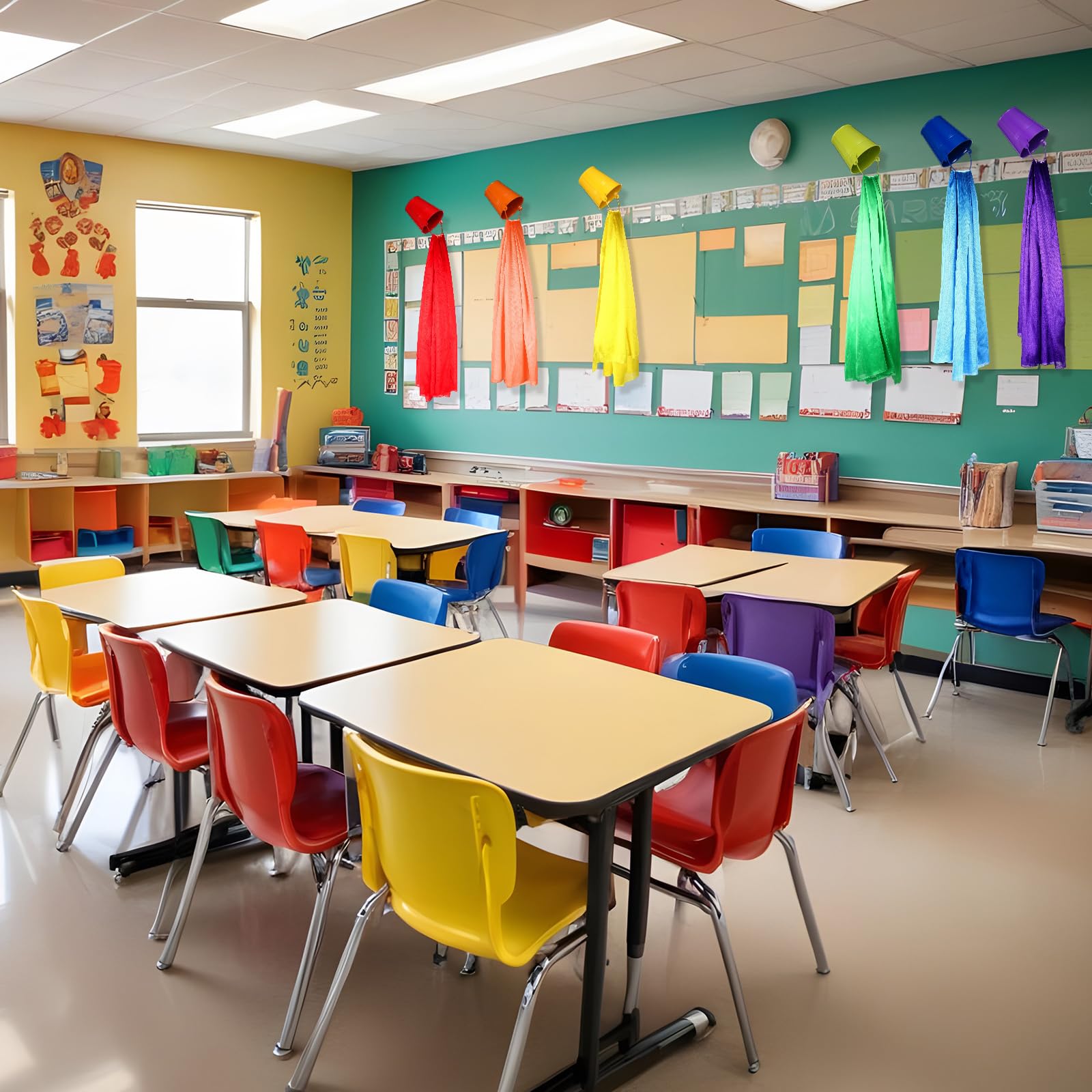 Zonon classroom decor creates a vibrant space for parties, lessons, and celebrations.