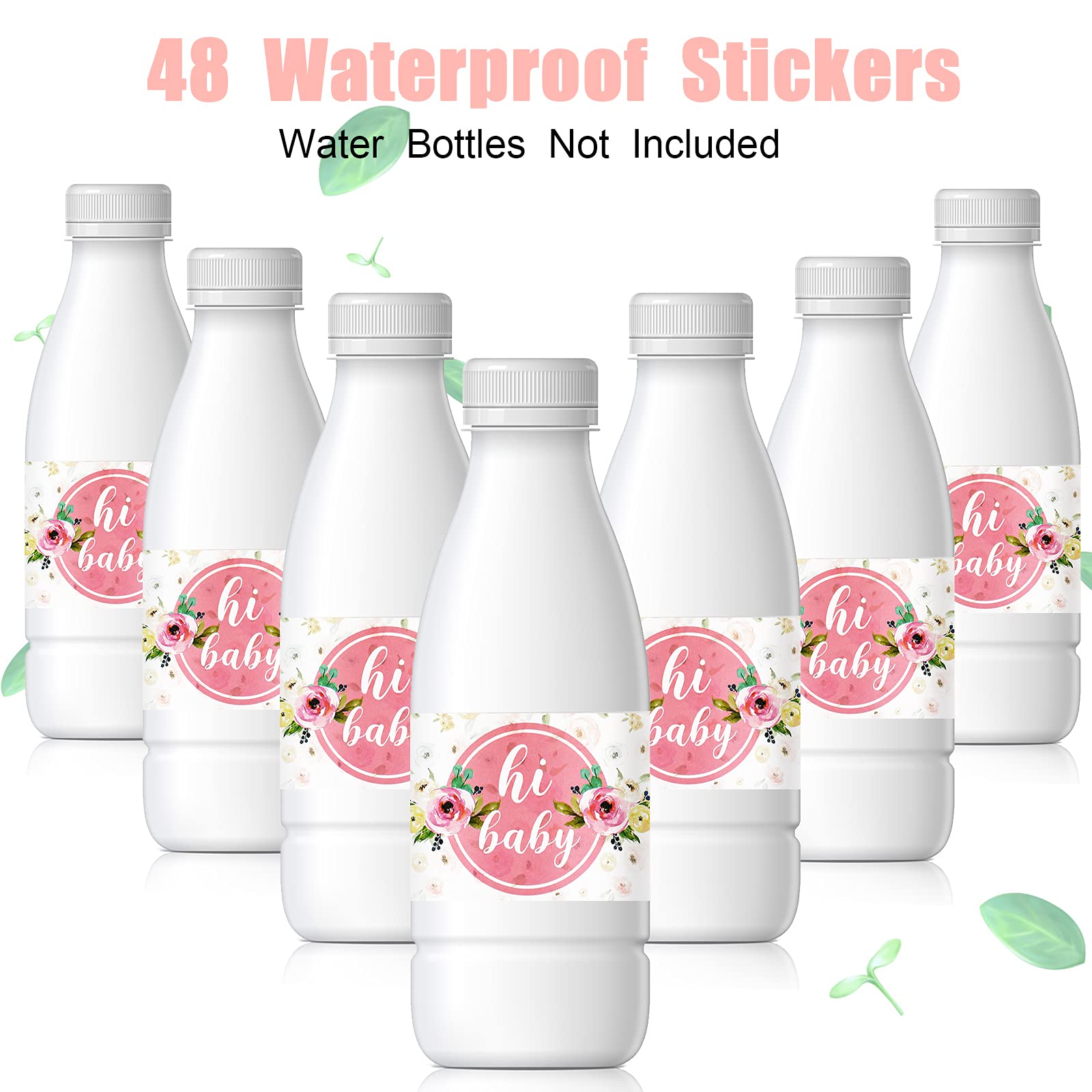 Zonon 8-16.9 oz bottle label fits most bottles, versatile party favors.