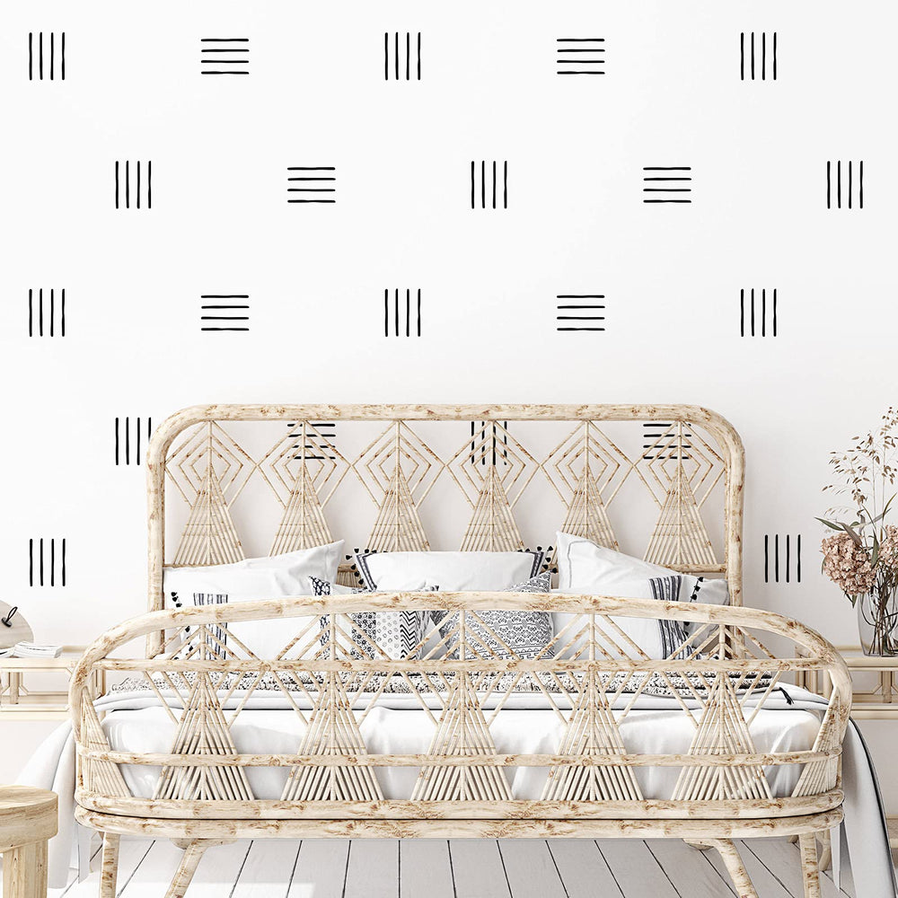 Zonon modern boho wall decals—four sheets for versatile room styling and quick updates.