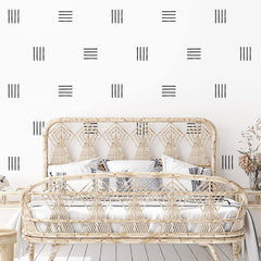 Zonon modern boho wall decals—four sheets for versatile room styling and quick updates.