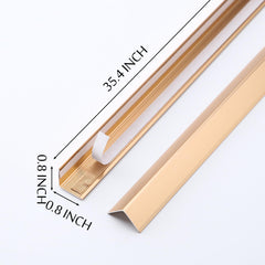 Zonon peel-and-stick back enables quick, tool-free installation.