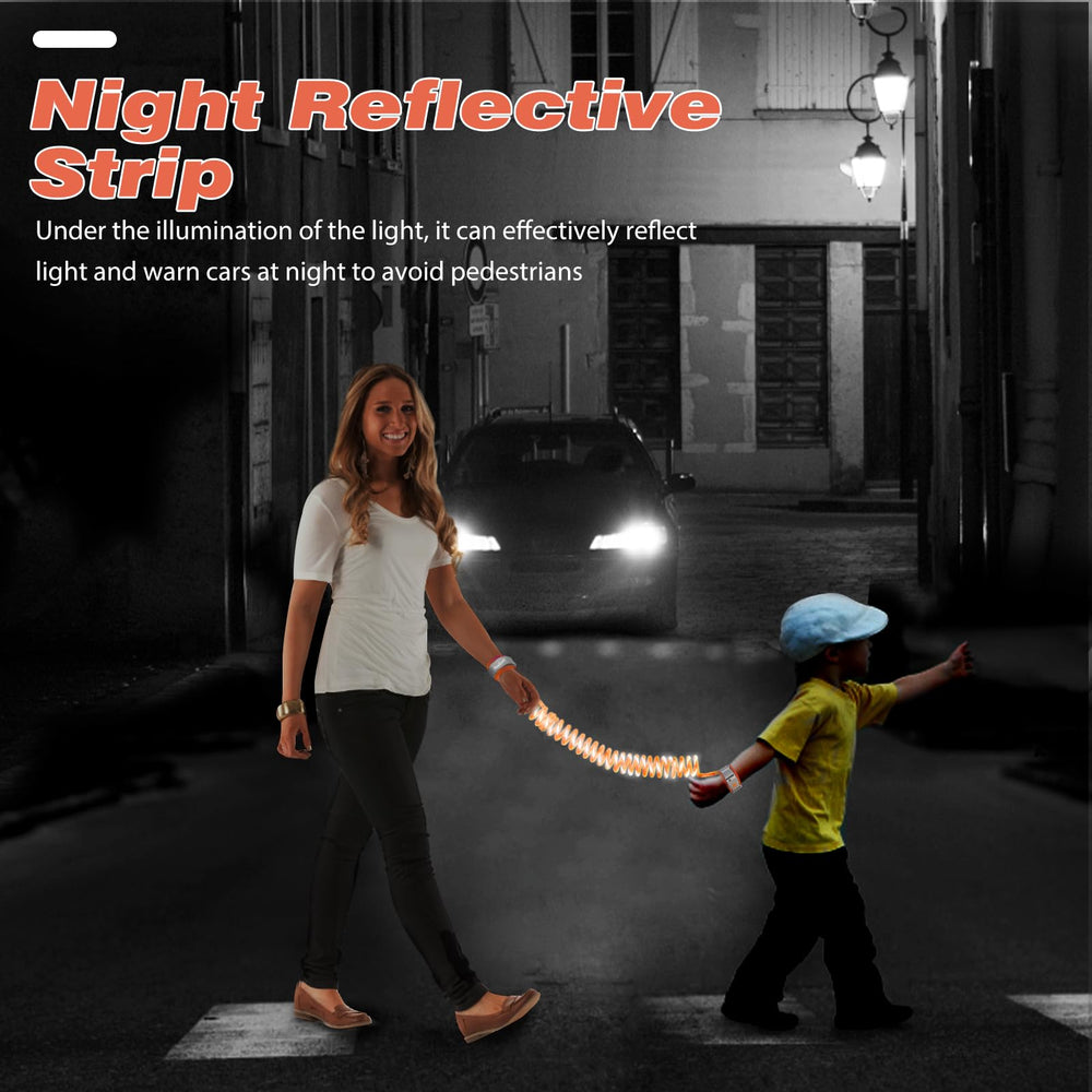 Zooawa toddler leash with night reflective strip for visibility