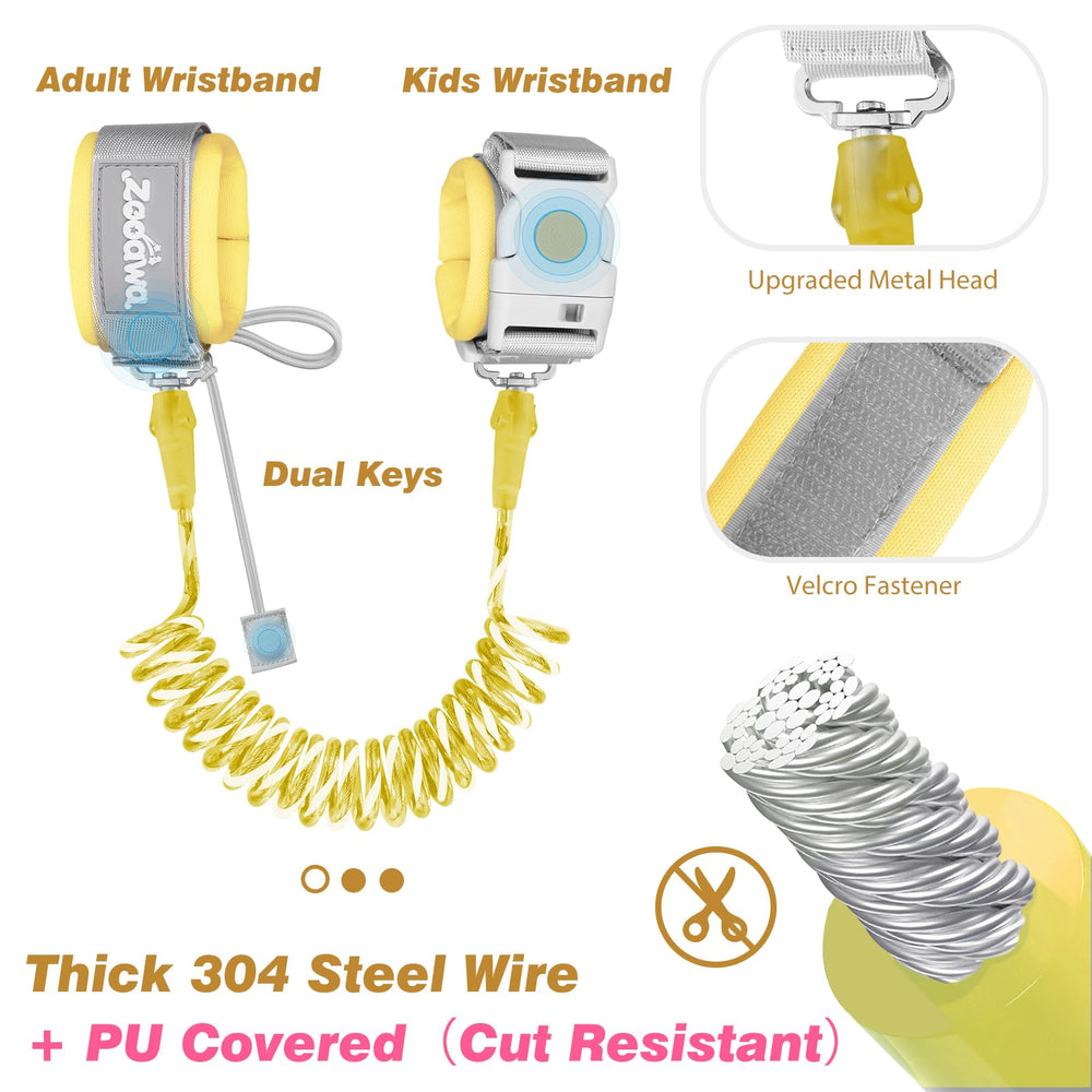 Zooawa soft wrist-strap padding for comfortable daily wear.