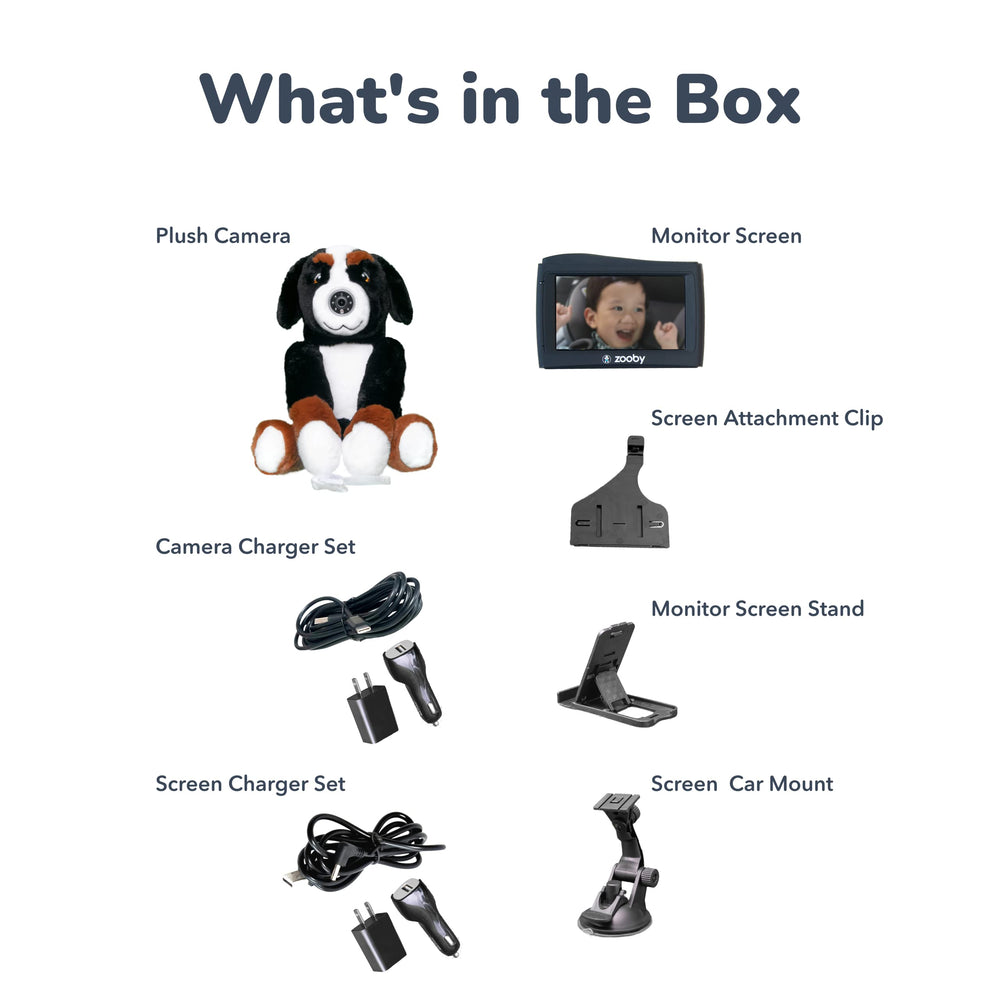 zooby Car Baby Monitor wireless setup demonstrates quick pairing for busy parents.